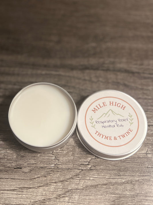 Respiratory Relief Menthol Rub