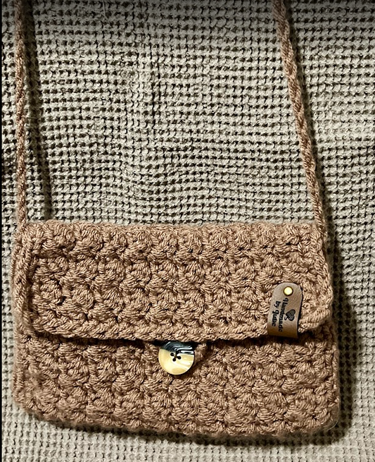 Handmade Crochet Crossbody Purse