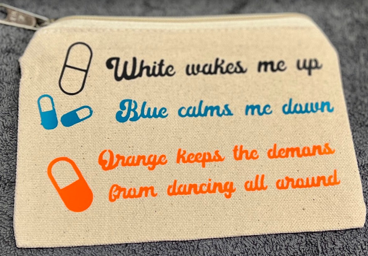 100% Cotton Zipper Pouch